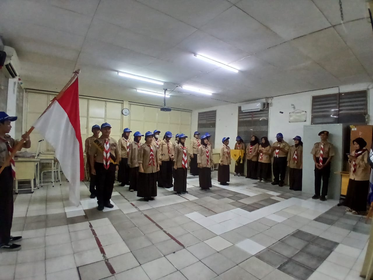 Pelantikan Laksana Prasus Patimurka SMK Remaja Pluit