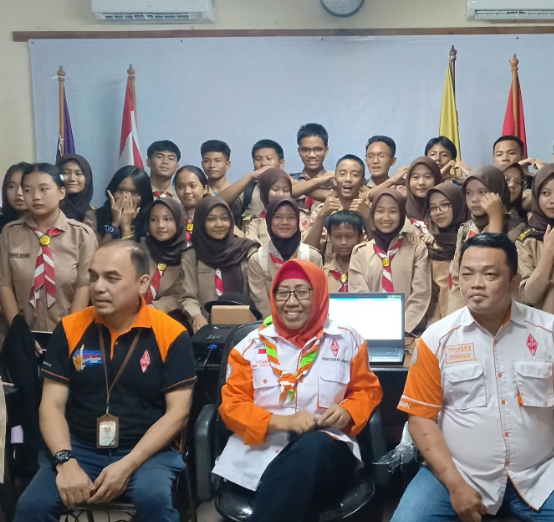 Prasus Patimurka SMK Remaja Pluit Ikuti Kegiatan JOTA-JOTI 2024