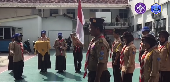 Pelantikan Bantara Prasus Patimurka SMK Remaja Pluit