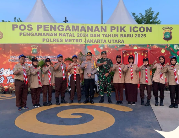 Prasus Patimurka Laksanakan Kegiatan PAM Nataru Bersama Polsek Penjaringan